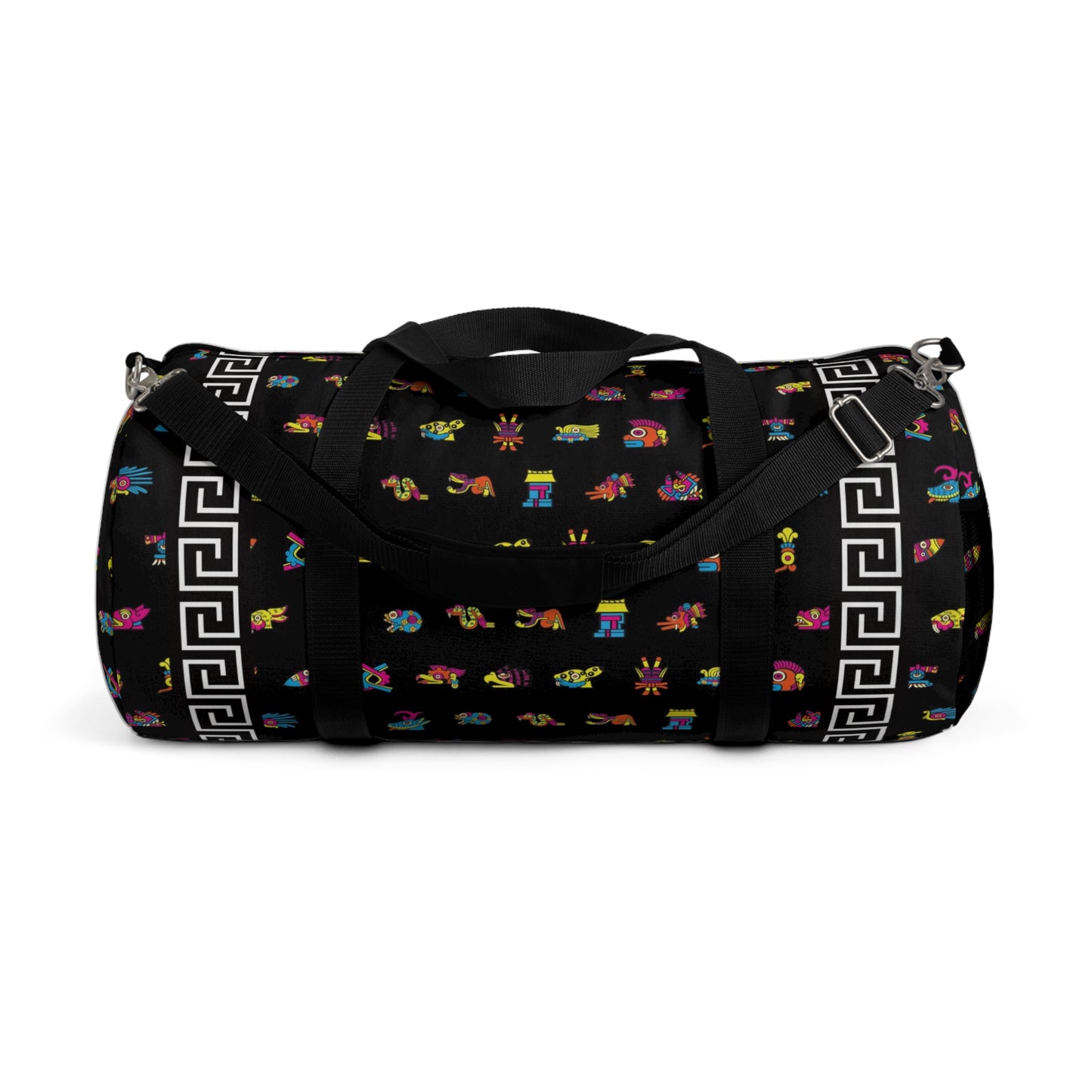 Tonalpohualli 20 Day Signs (Bright Colorway) - Duffel Bag (2 sizes)