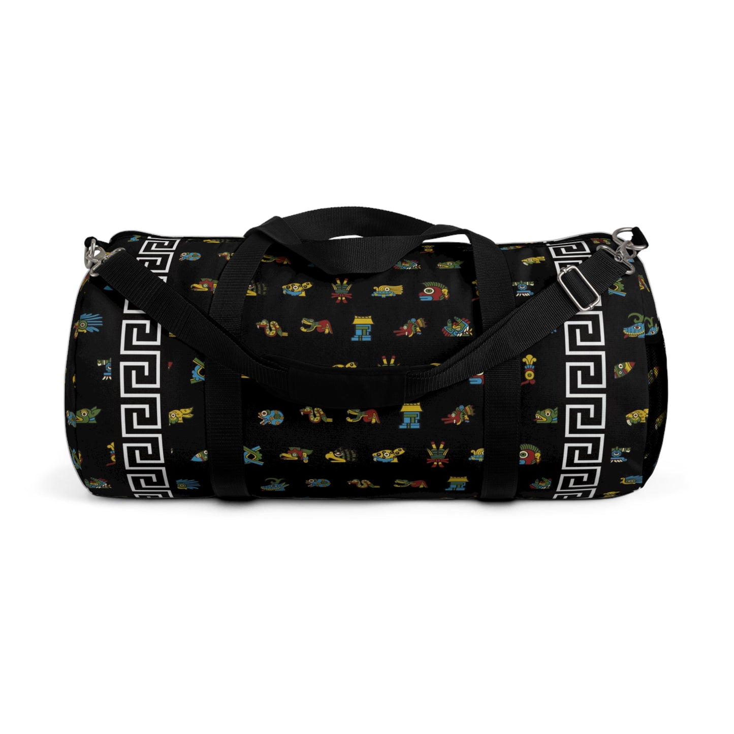 Tonalpohualli 20 Day Signs (Natural Colorway) - Duffel Bag (2 sizes)