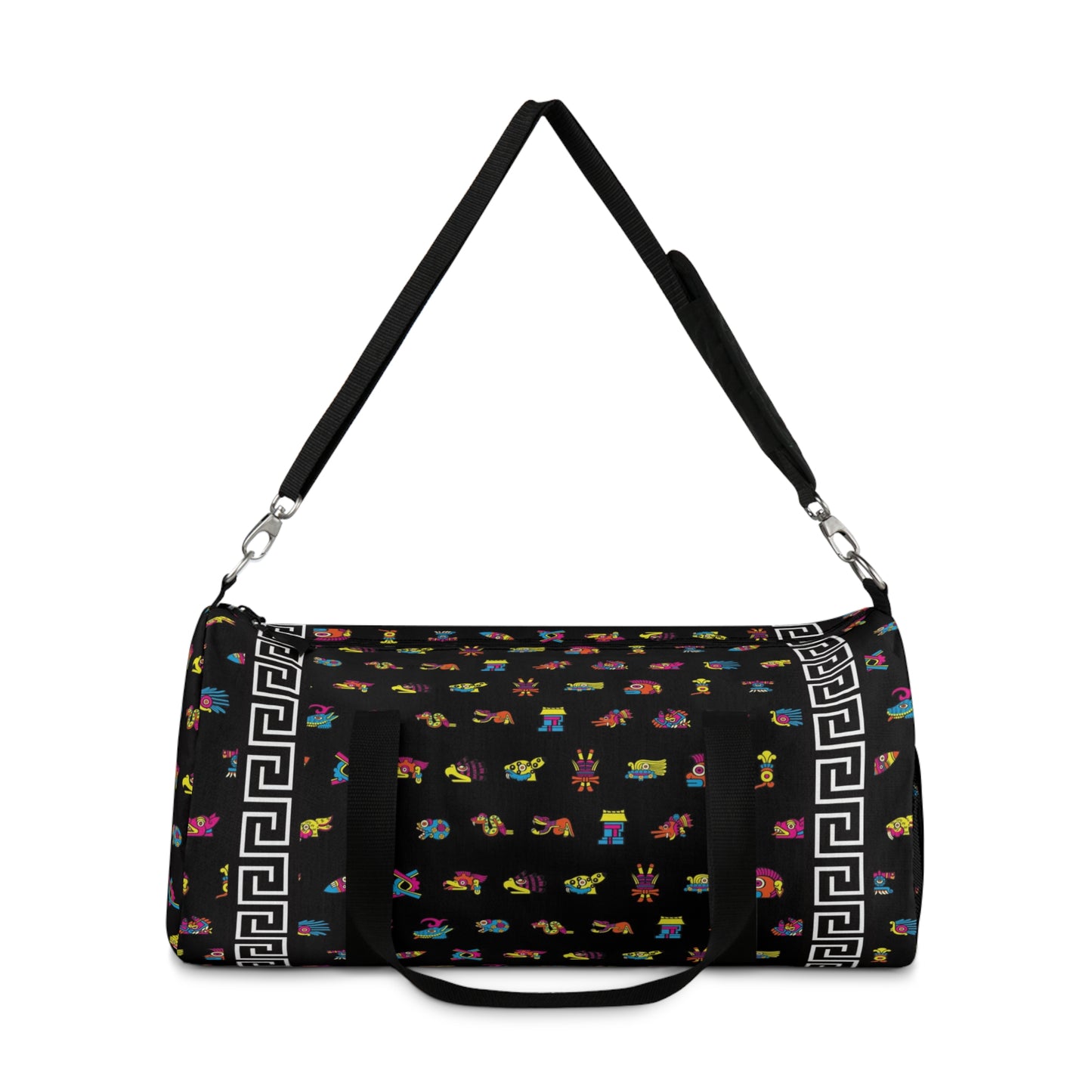 Tonalpohualli 20 Day Signs (Bright Colorway) - Duffel Bag (2 sizes)