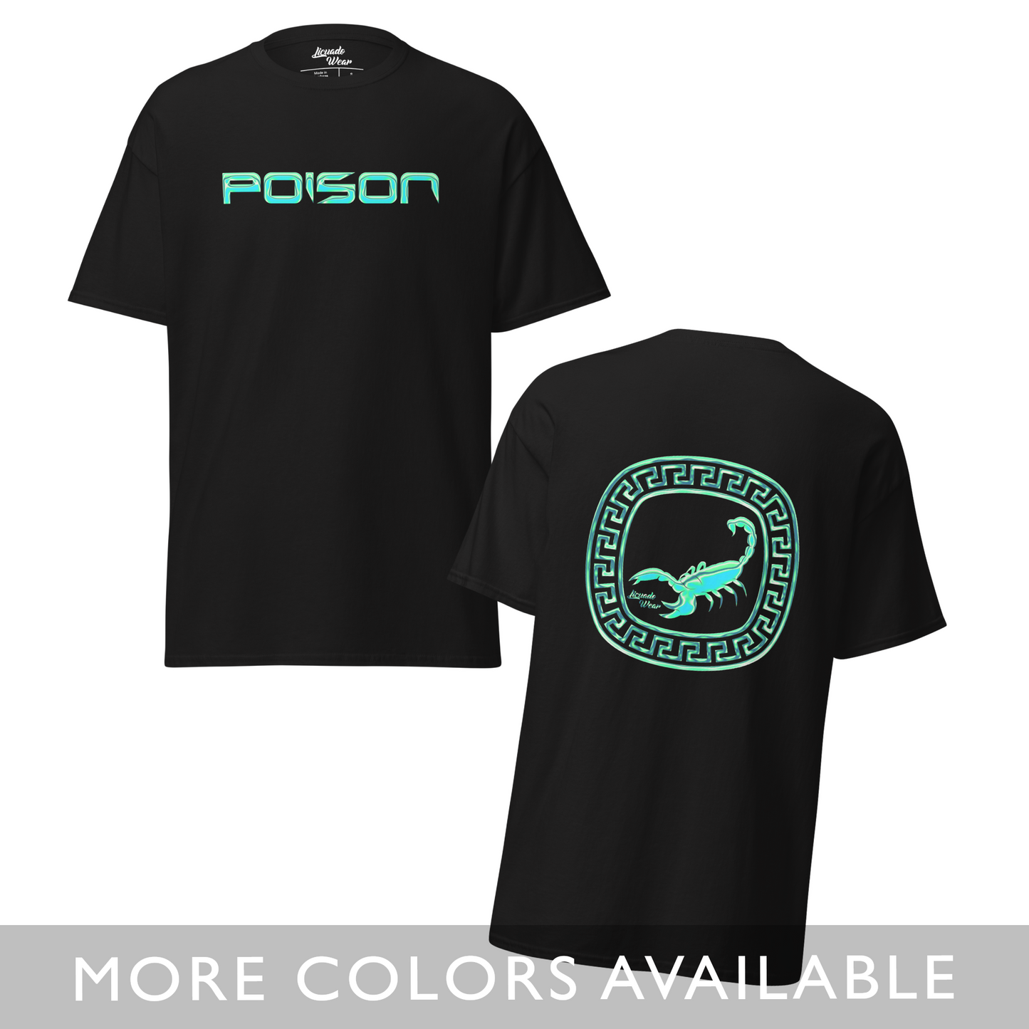 Poison (Green Chrome Escorpión/Scorpion)) - Unisex T-shirt