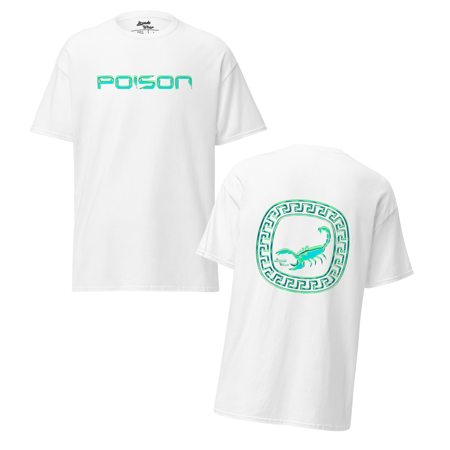 Poison (Green Chrome Escorpión/Scorpion)) - Unisex T-shirt