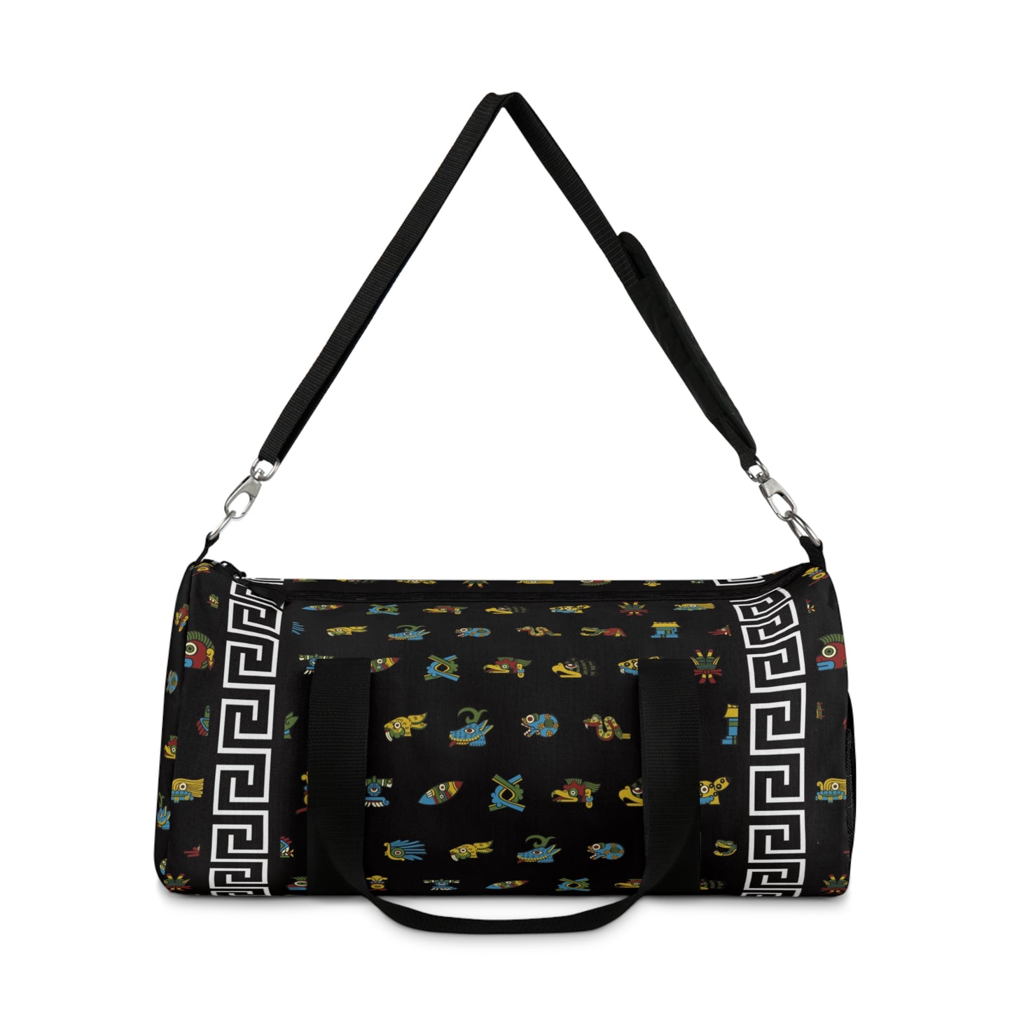 Tonalpohualli 20 Day Signs (Natural Colorway) - Duffel Bag (2 sizes)
