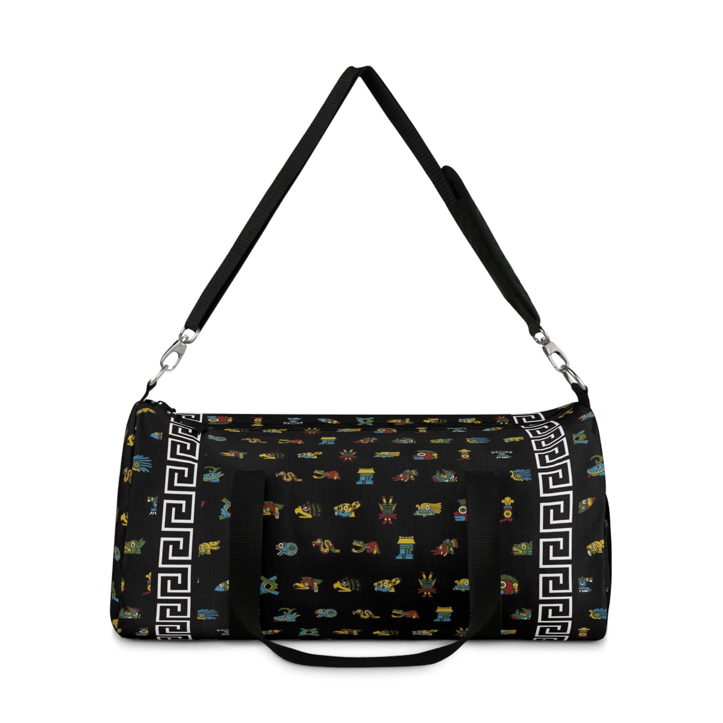 Tonalpohualli 20 Day Signs (Natural Colorway) - Duffel Bag (2 sizes)