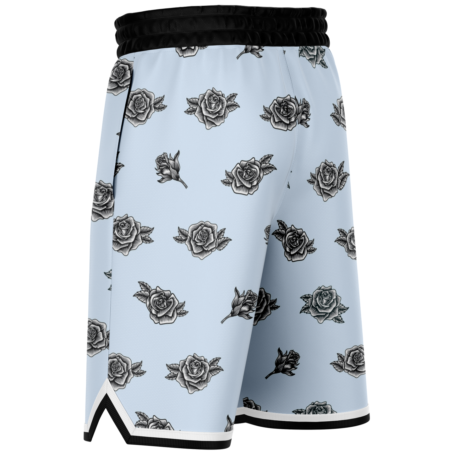 Chingona 365 - Baby Blue Basketball Shorts