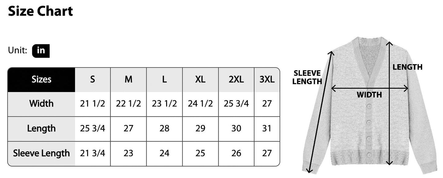 Mictlampa (Direction of the North) - Unisex Knit Cardigan
