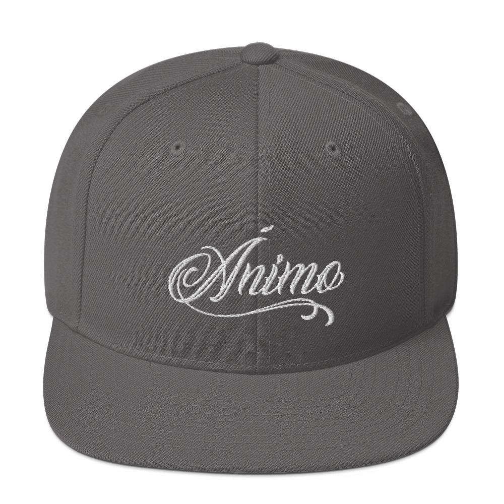Ánimo - Embroidered Snapback Hat