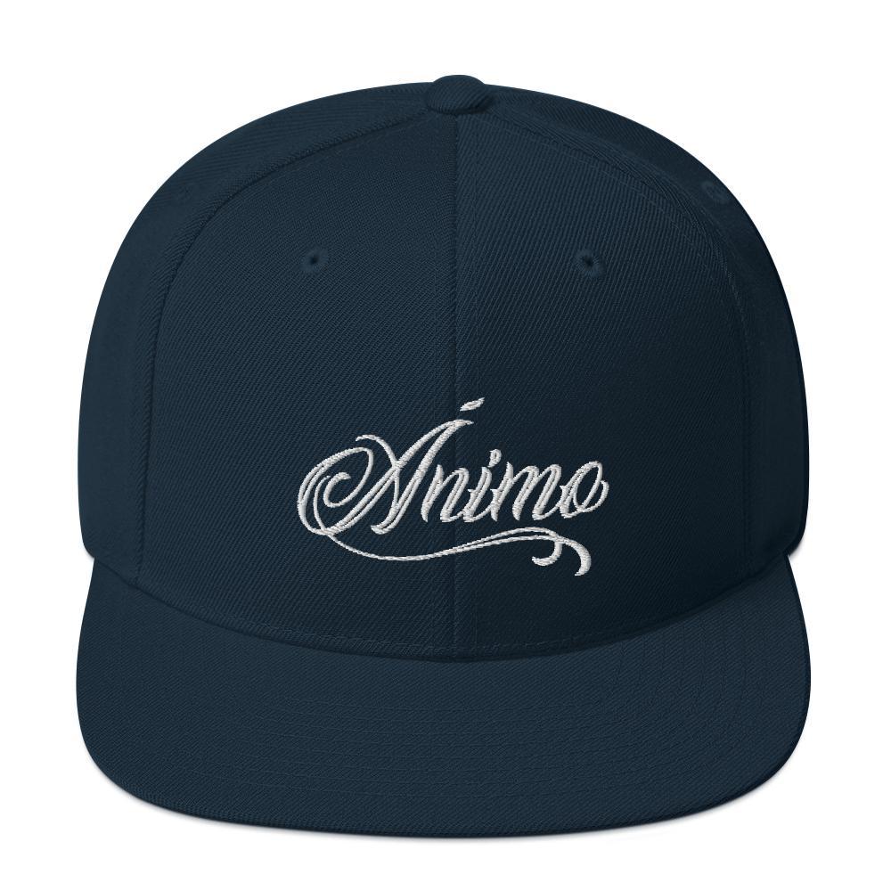 Ánimo - Embroidered Snapback Hat