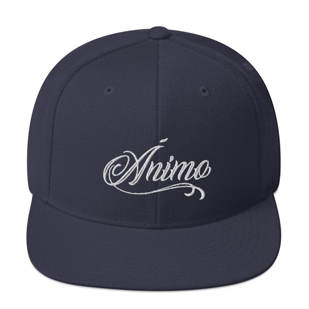 Ánimo - Embroidered Snapback Hat