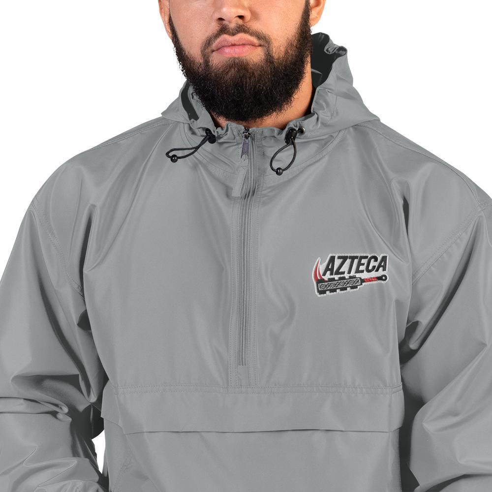Azteca Macuahuitl Swing - Embroidered Champion Packable Jacket