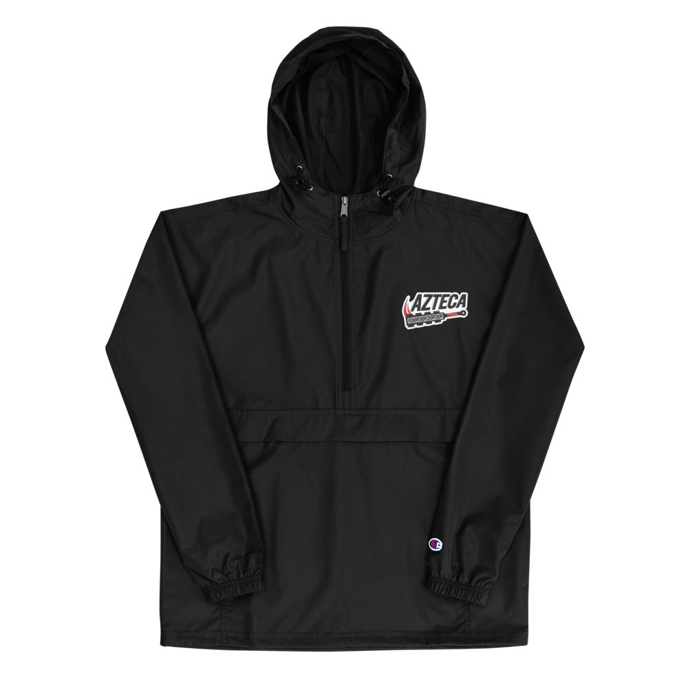 Azteca Macuahuitl Swing - Embroidered Champion Packable Jacket