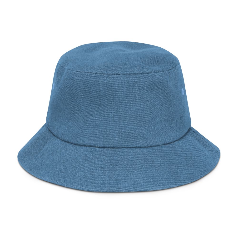Aztlan - Embroidered Denim bucket hat