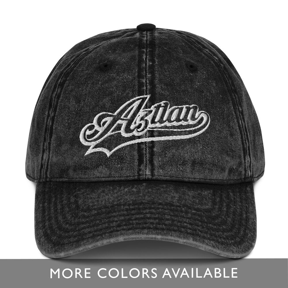 Aztlan - Embroidered Stone Washed Dad Hat