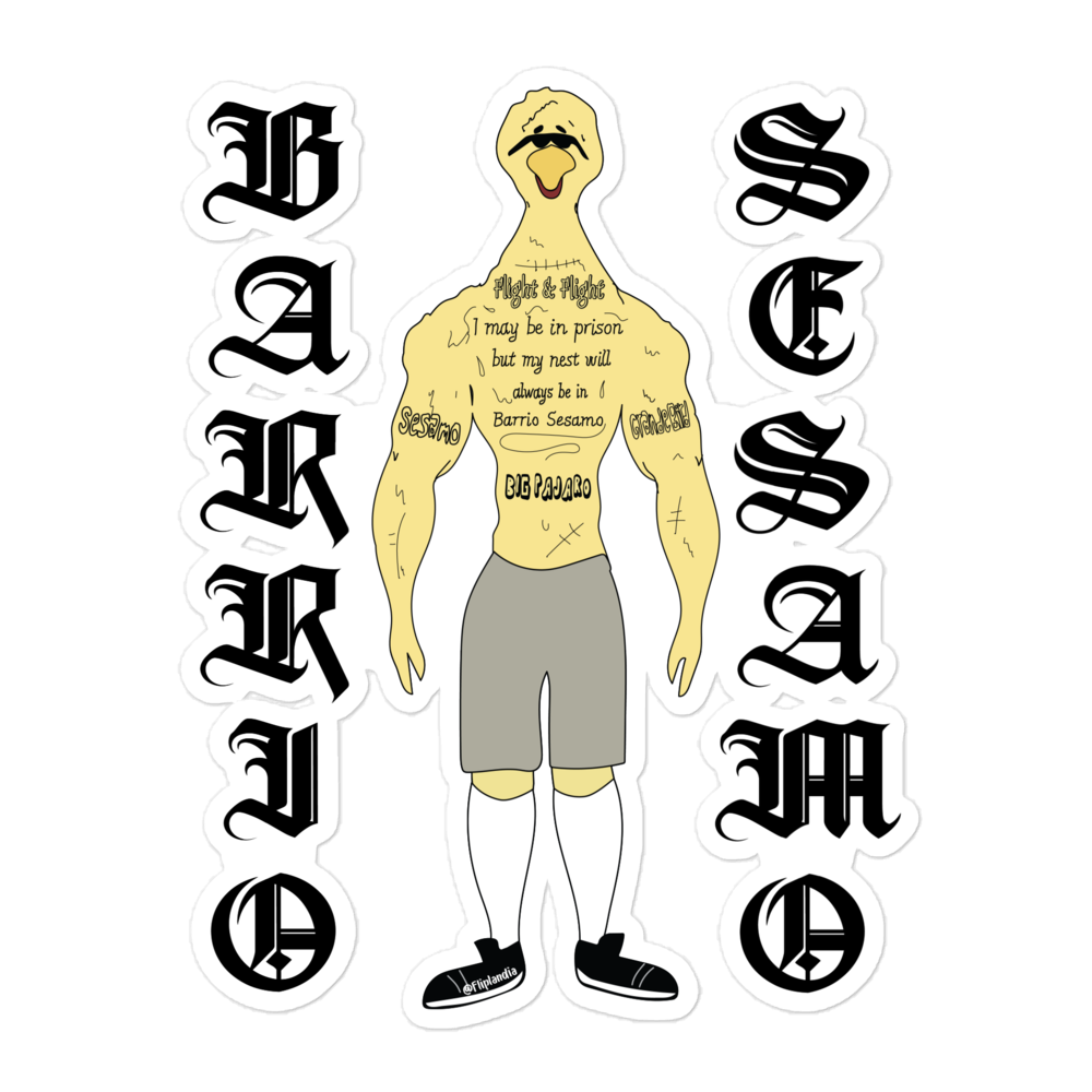 Big Pajaro - Fliplandia Sticker (3 sizes avail.)