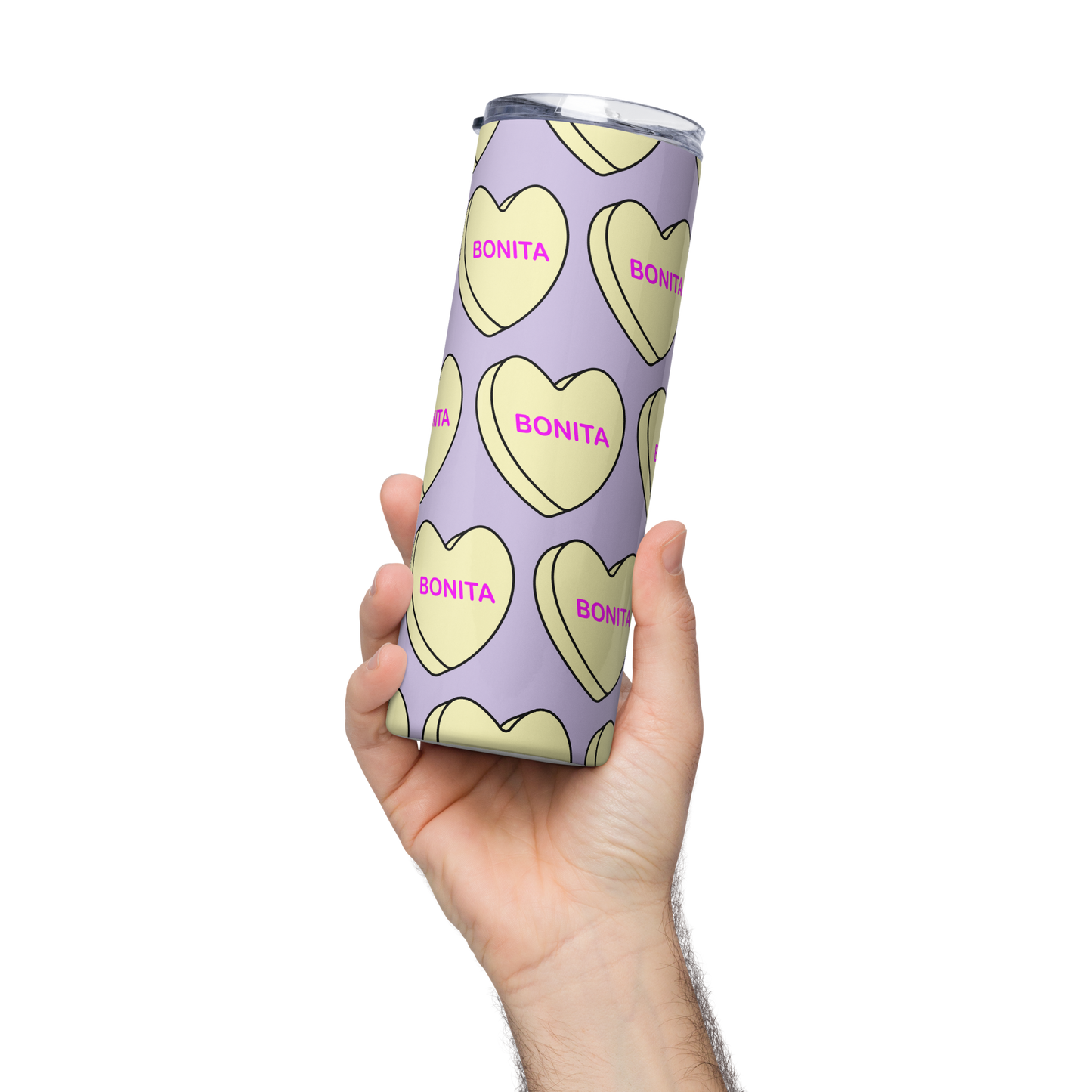 Bonita Candy Conversation Heart - Stainless steel tumbler