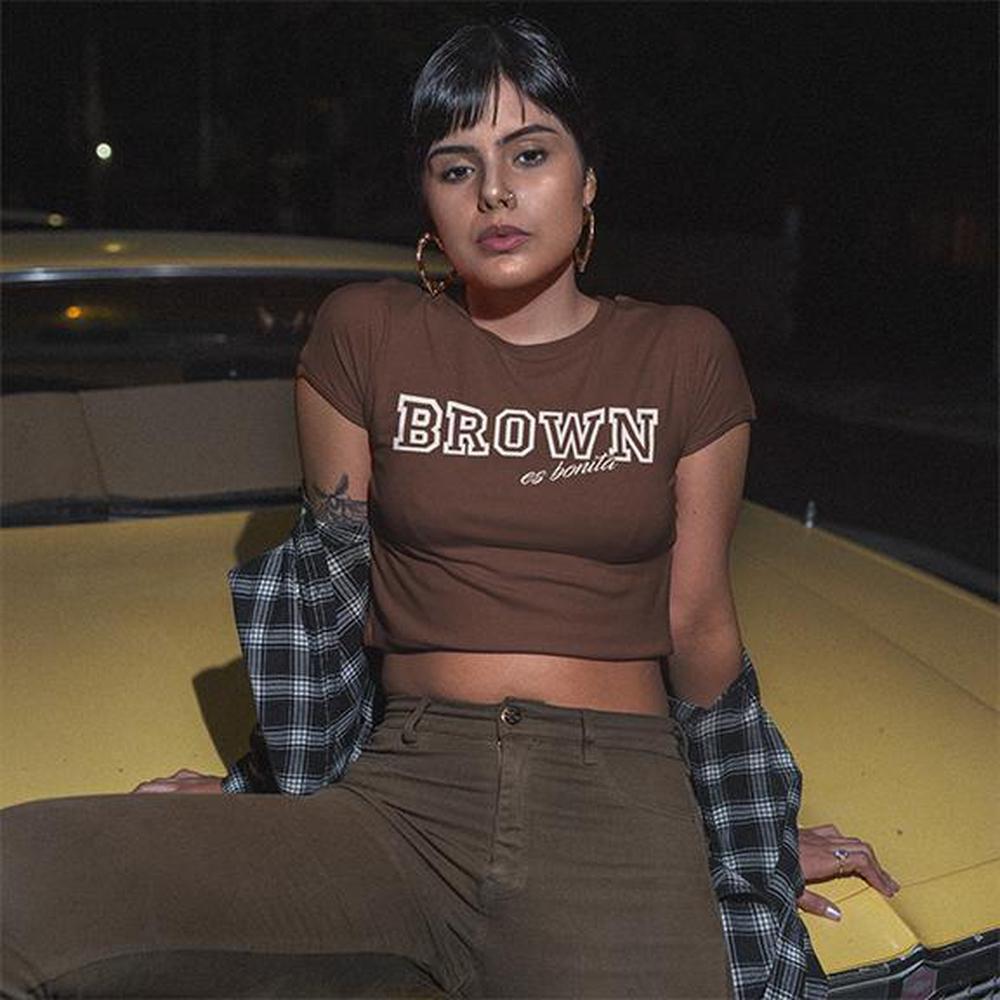 BROWN es bonita - Short-Sleeve T-Shirt-T-Shirt-Licuado Wear