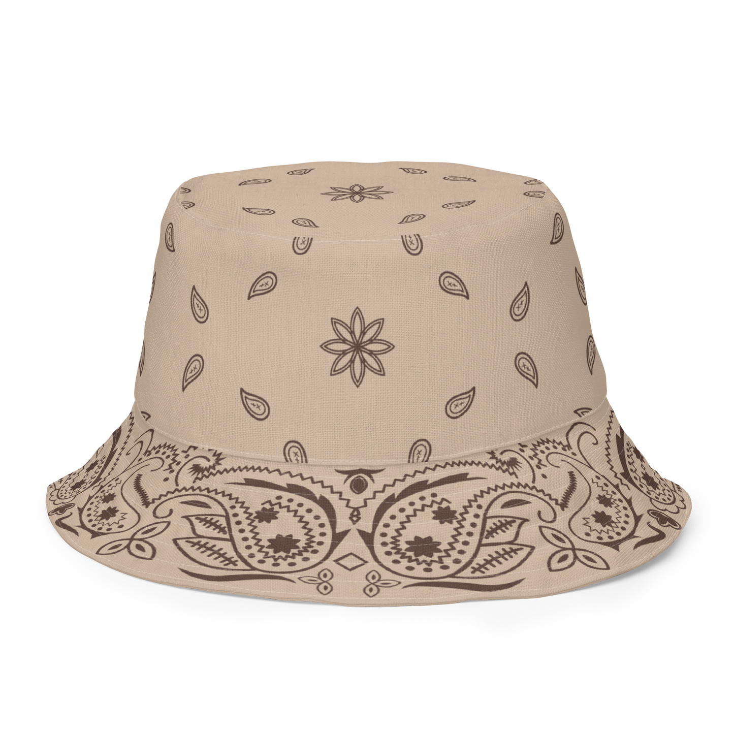 Brown Love - Reversible Bucket Hat