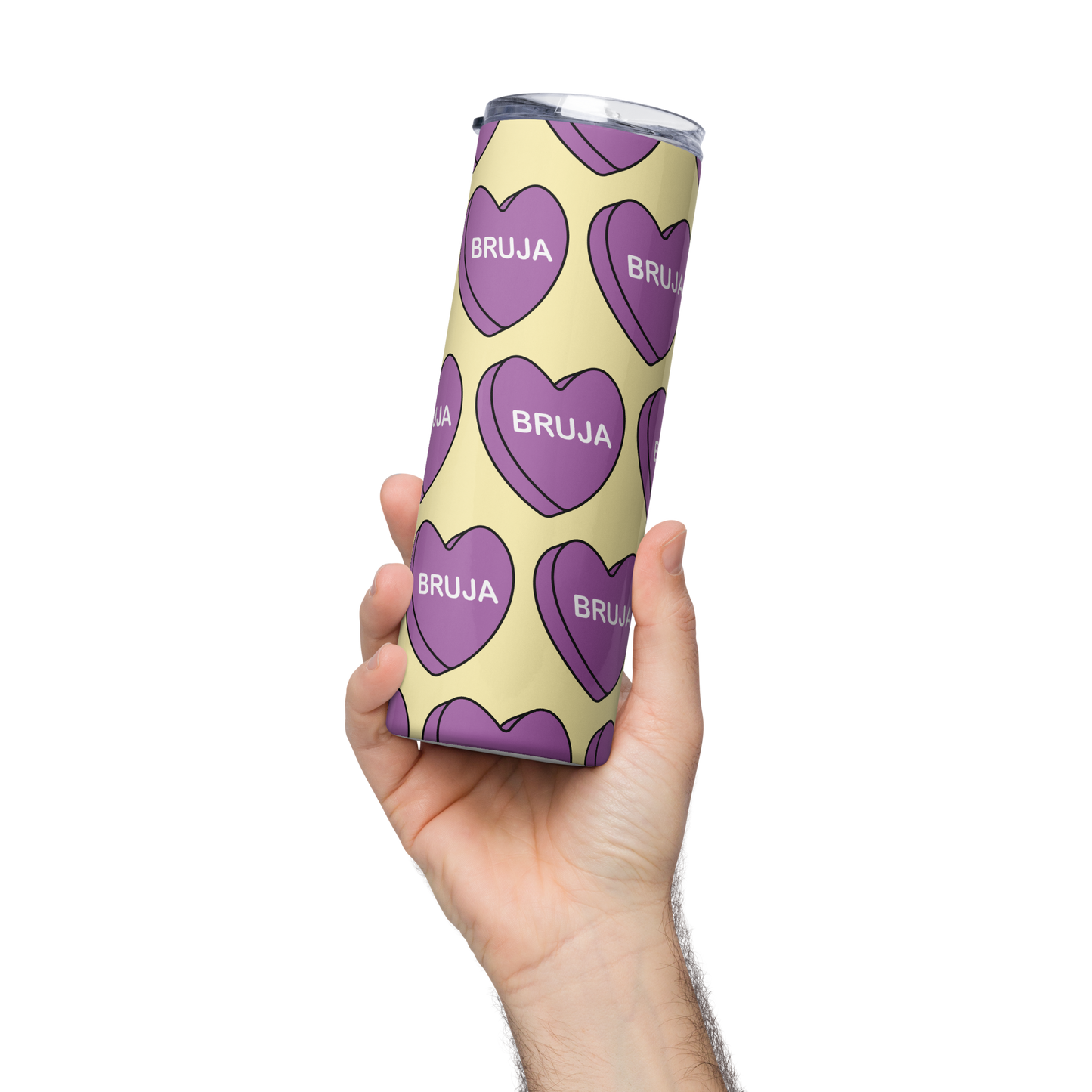 Bruja Candy Conversation Heart - Stainless steel tumbler