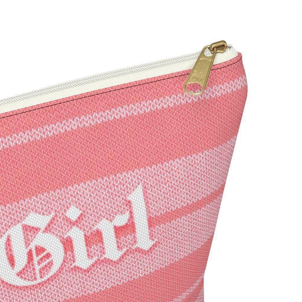 Charlie Brown Baby Girl (Pink/White) - Makeup Bag (2 sizes) - Licuado Wear