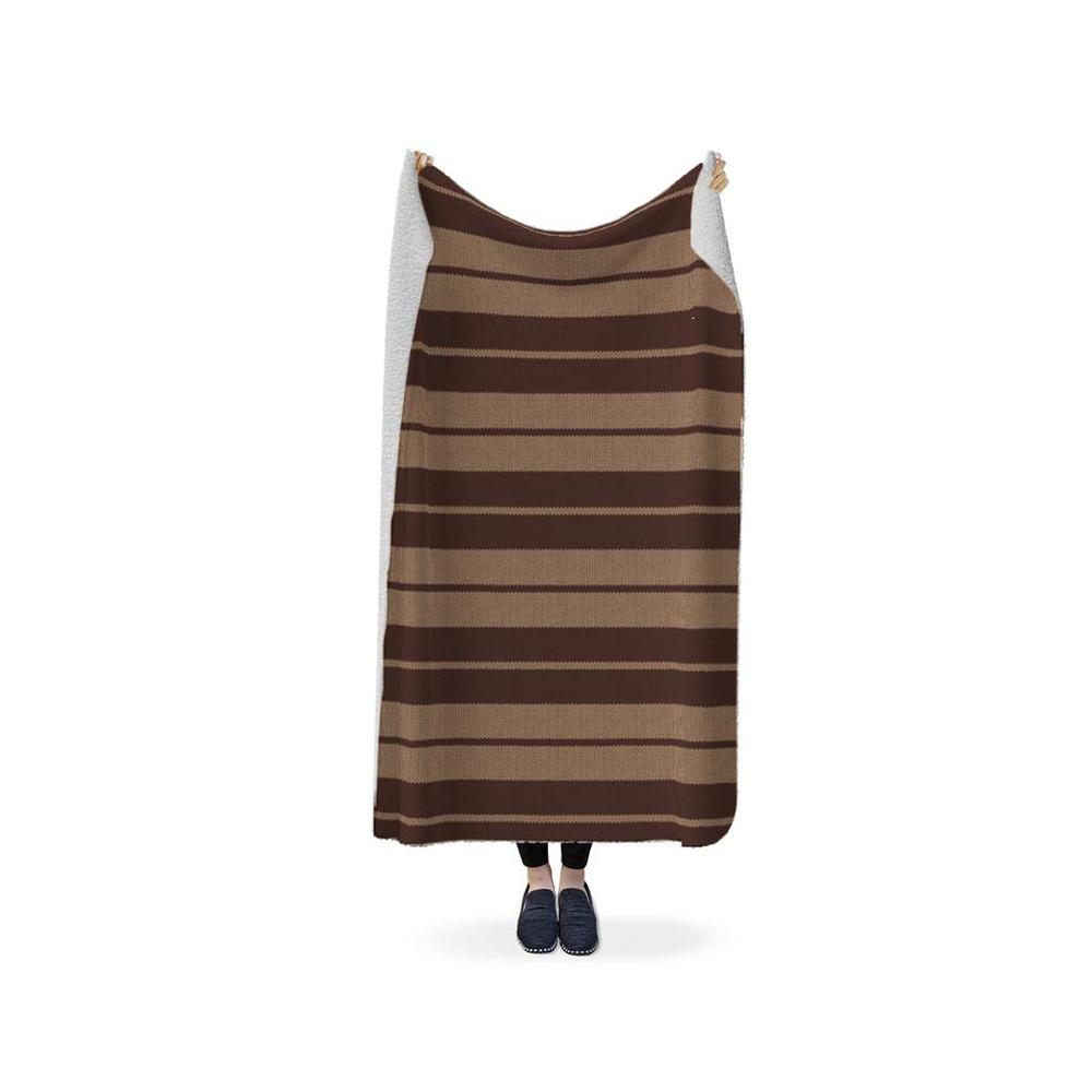 Charlie Brown (Brown/Tan) - Fleece Sherpa Blanket (2 sizes) - Licuado Wear