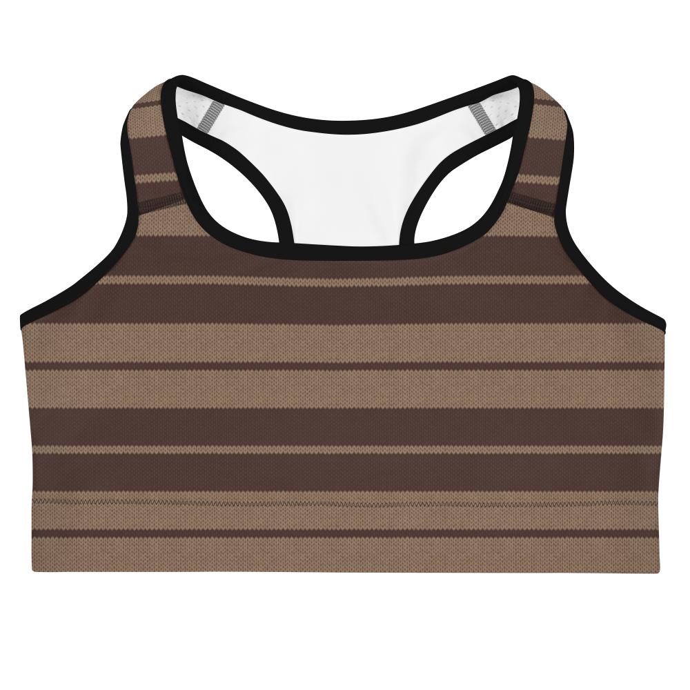 Charlie Brown (Brown/Tan) - Sports bra - Licuado Wear