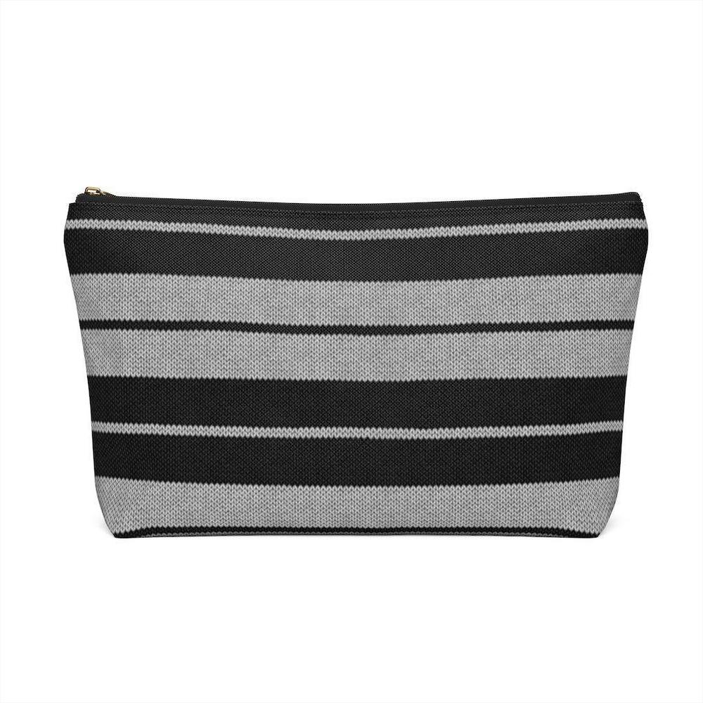 Charlie Brown Chicana (Black/White) - Makeup Bag (2 sizes) - Licuado Wear