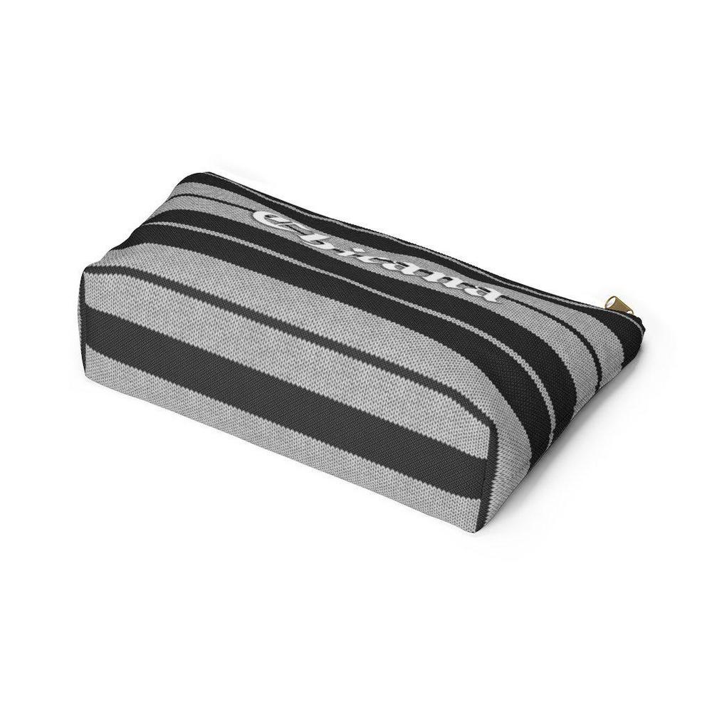 Charlie Brown Chicana (Black/White) - Makeup Bag (2 sizes) - Licuado Wear