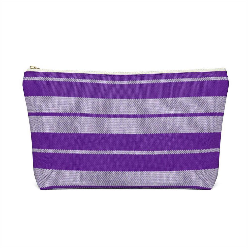 Charlie Brown Jefa (Purple/White) - Makeup Bag (2 sizes) - Licuado Wear