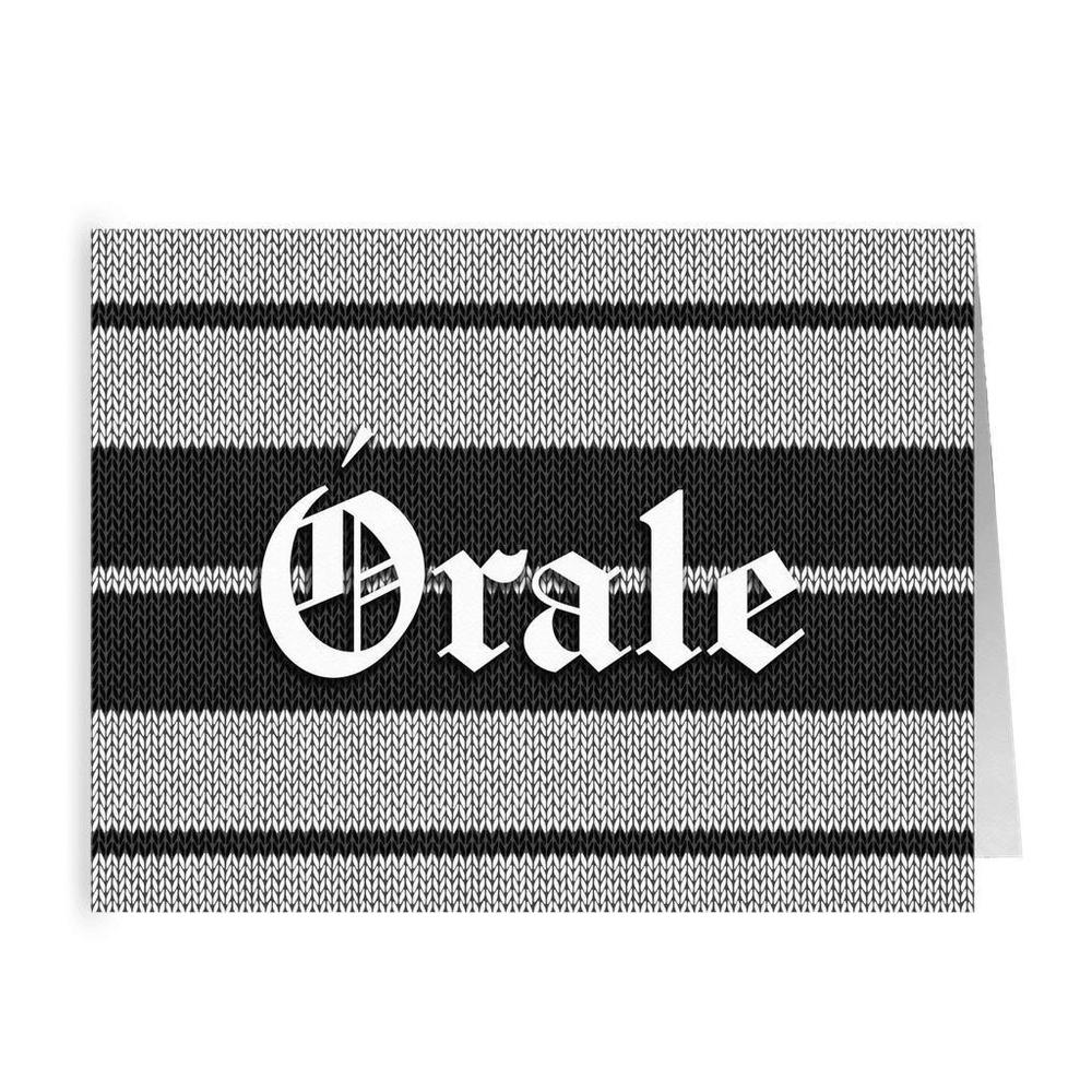 Charlie Brown Órale (Black/White) - Greeting Card(s) - Licuado Wear