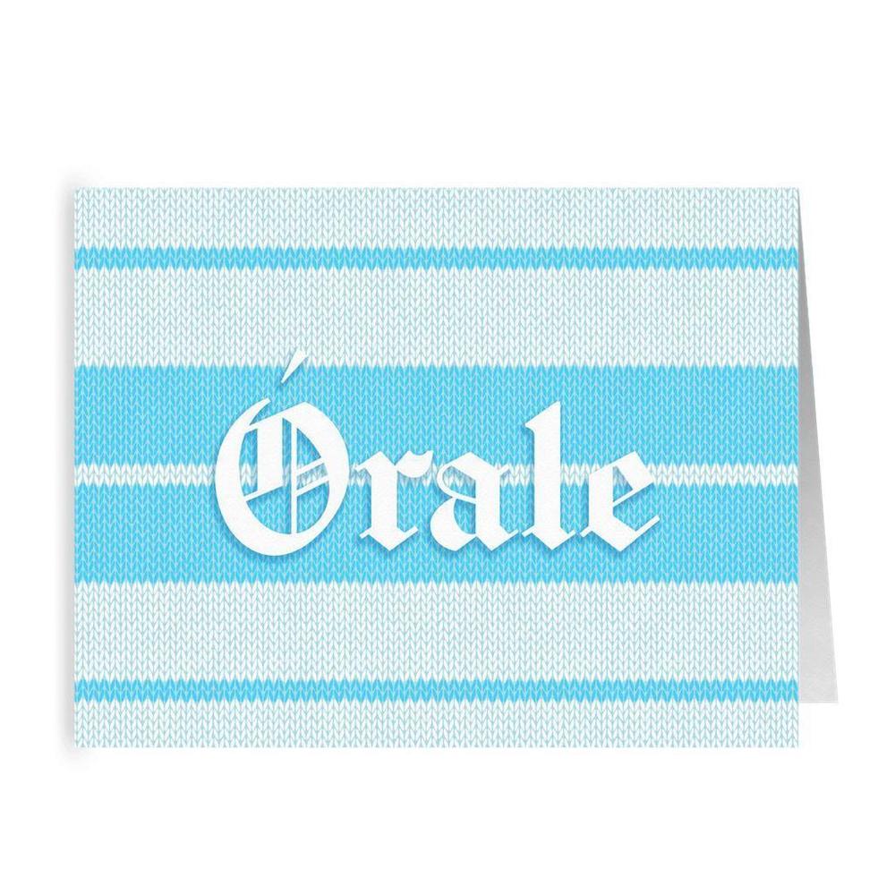 Charlie Brown Órale (Blue/White) - Baby Shower/Announcement(s) - Licuado Wear