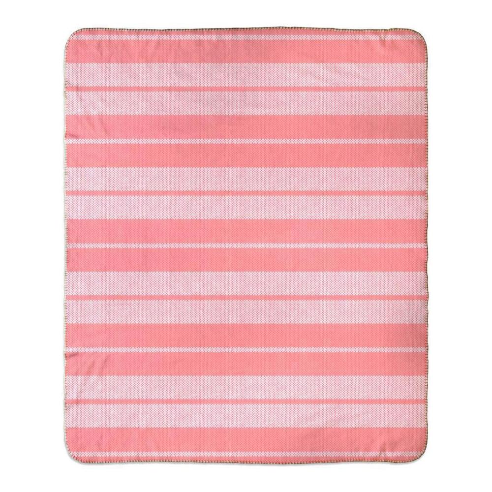 Charlie Brown (Pink/White) - Fleece Sherpa Blanket (2 sizes) - Licuado Wear
