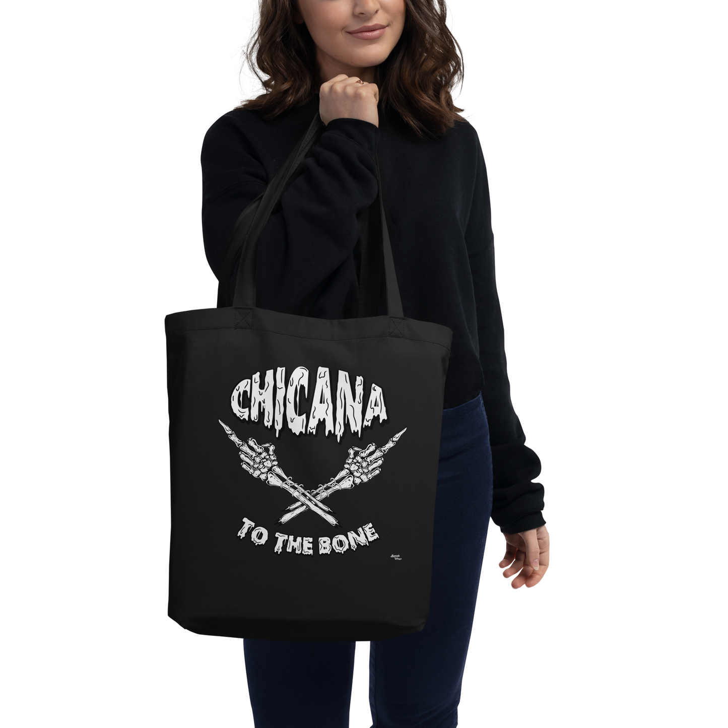 Chicana to the Bone - Eco Tote Bag