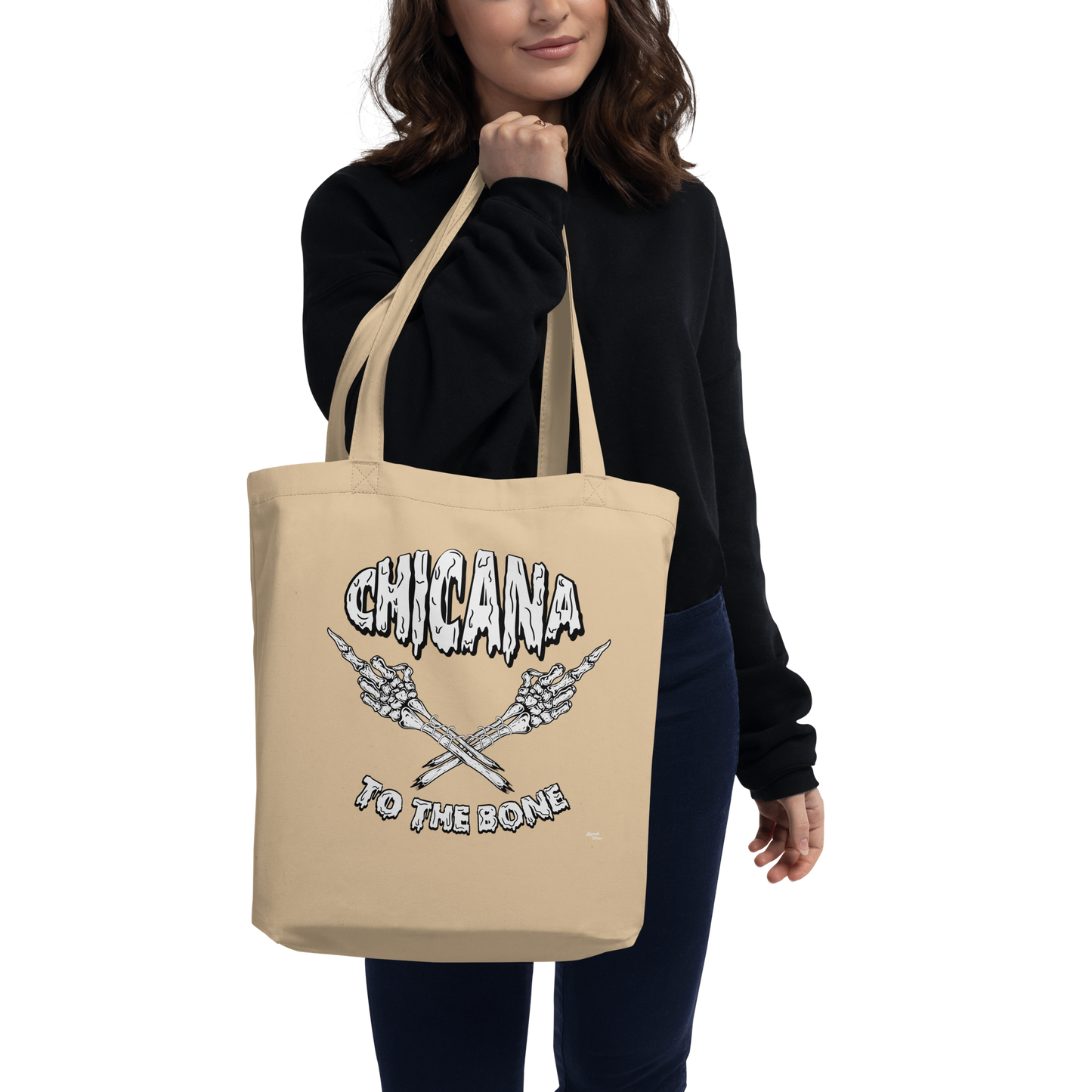 Chicana to the Bone - Eco Tote Bag