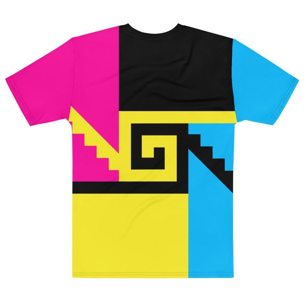 Chimalli CMYK - All Over Print T-Shirt - Licuado Wear