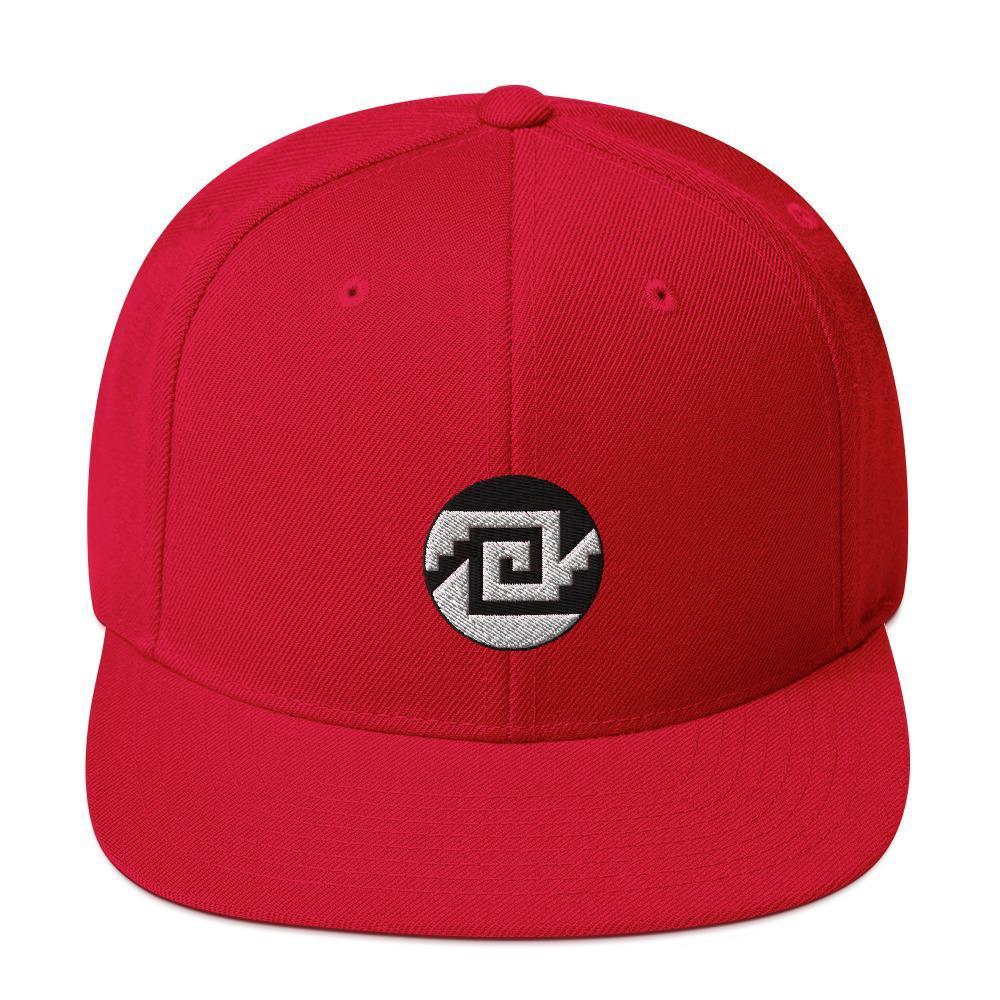 Chimalli - Embroidered Snapback Hat - Licuado Wear