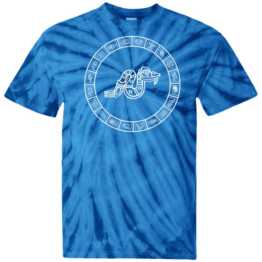 Coatl (Serpent) - Unisex Tie Dye T-Shirt - Licuado Wear