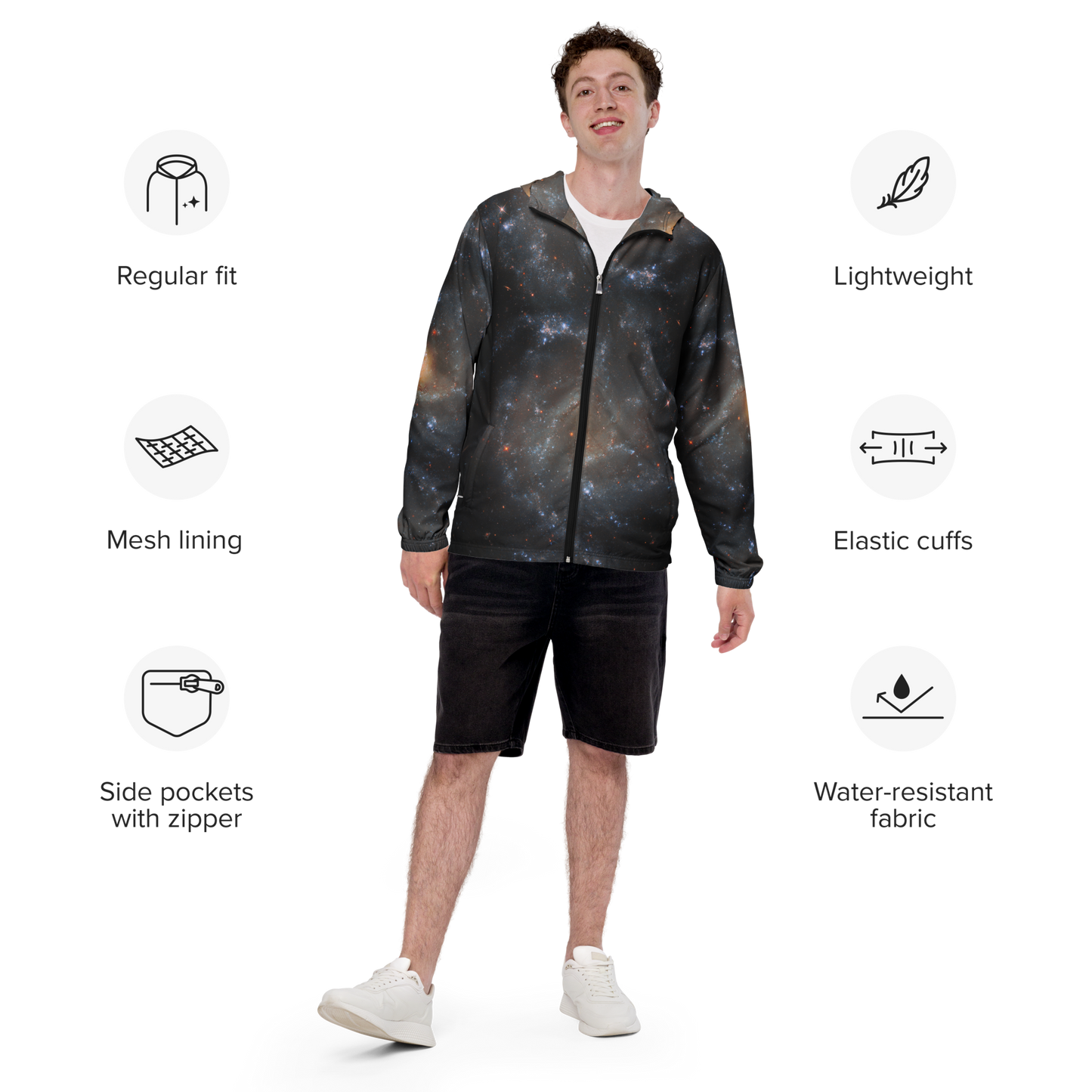 Coatlícue (Tonantzin/Mother Earth) - Unisex Windbreaker Jacket