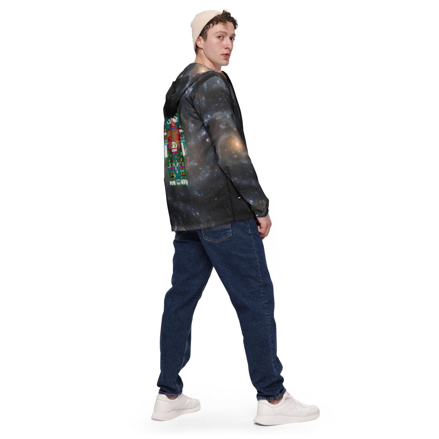 Coatlícue (Tonantzin/Mother Earth) - Unisex Windbreaker Jacket