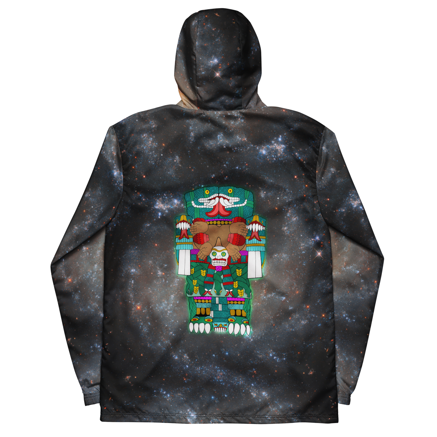 Coatlícue (Tonantzin/Mother Earth) - Unisex Windbreaker Jacket