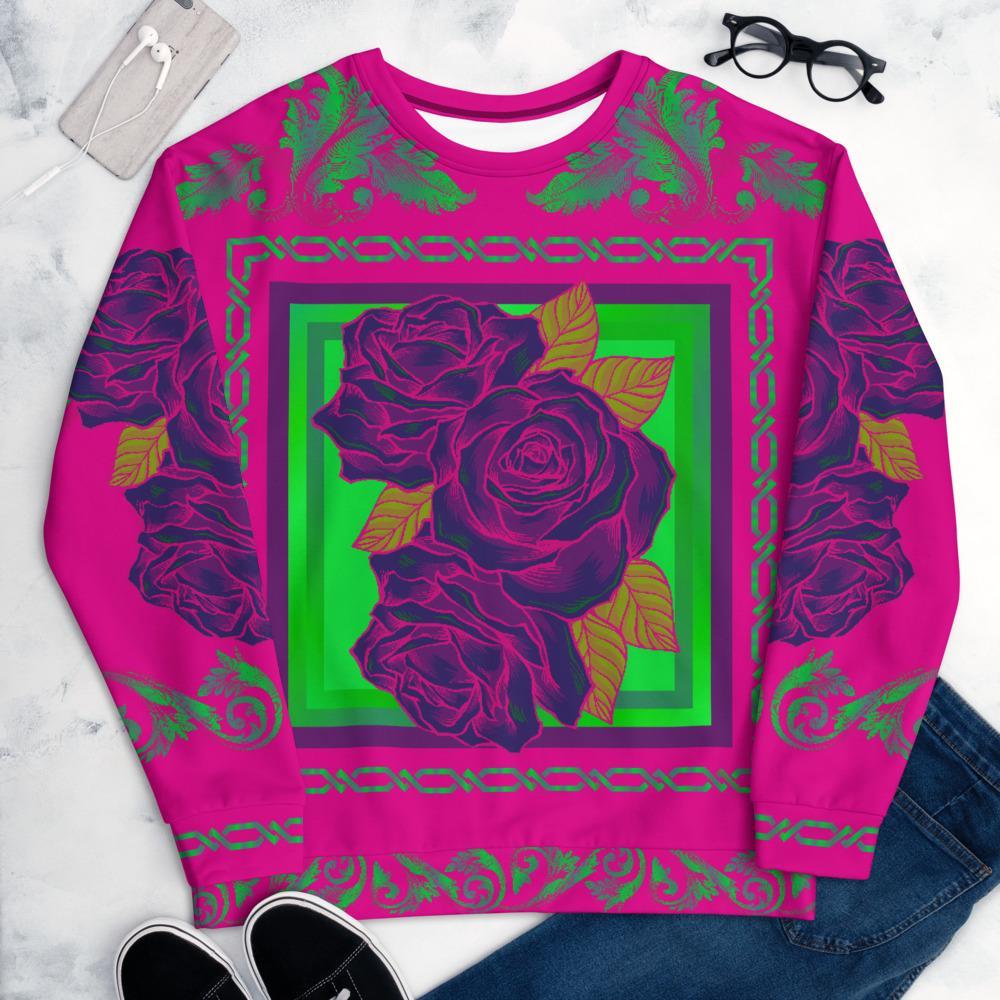 Cobija Style Bright Rose - Unisex Sweatshirt - Licuado Wear