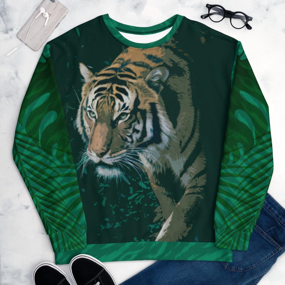 Cobija Style Orange Tiger - Unisex Sweatshirt - Licuado Wear