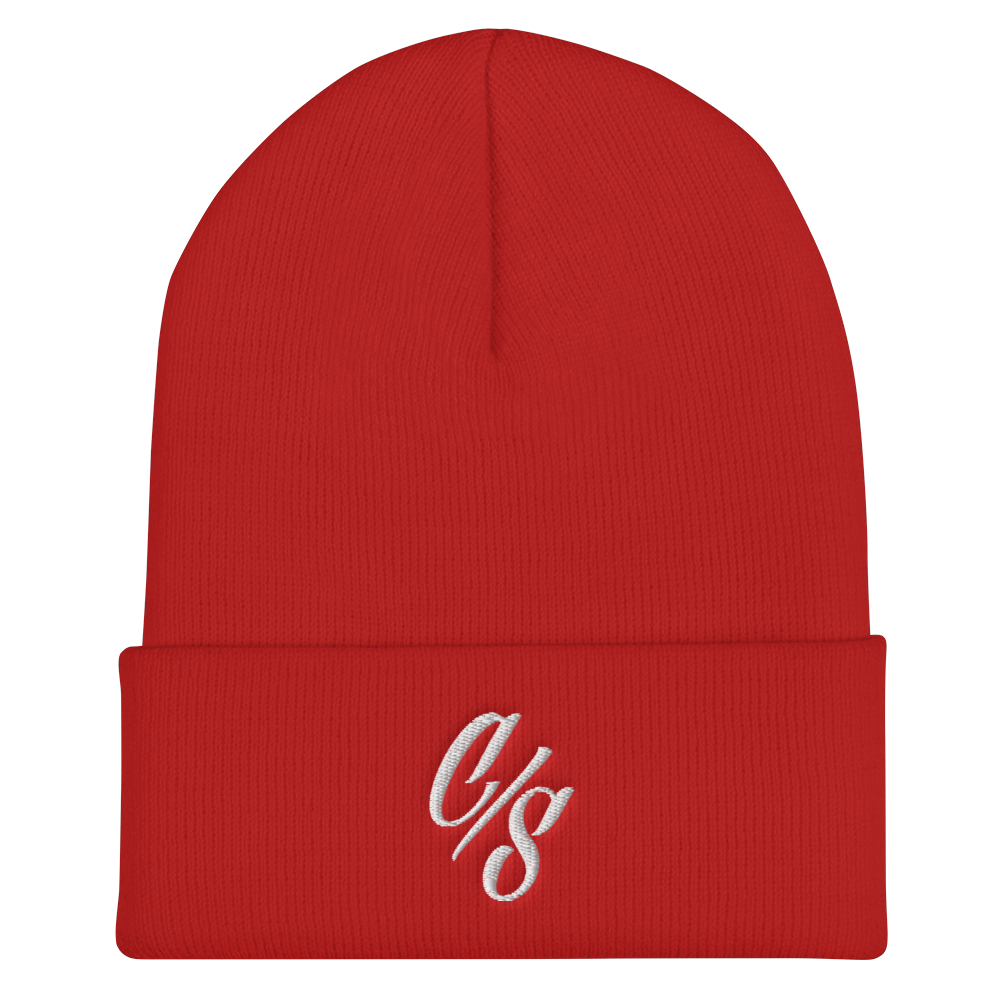 C/S (Con Safos) - Embroidered Cuffed Beanie