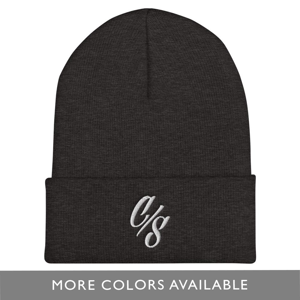 C/S (Con Safos) - Embroidered Cuffed Beanie