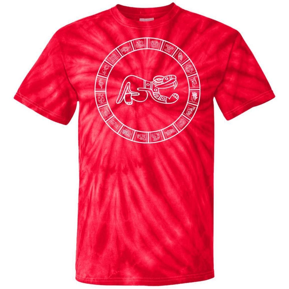 Cuetzpallin (Lizard) - Unisex Tie Dye T-Shirt - Licuado Wear