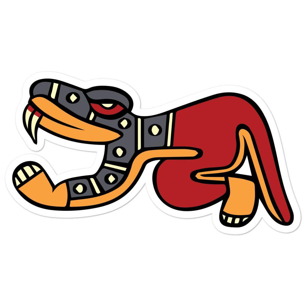 Cuetzpallin (Natural Colorway) - Sticker (S, M, L)