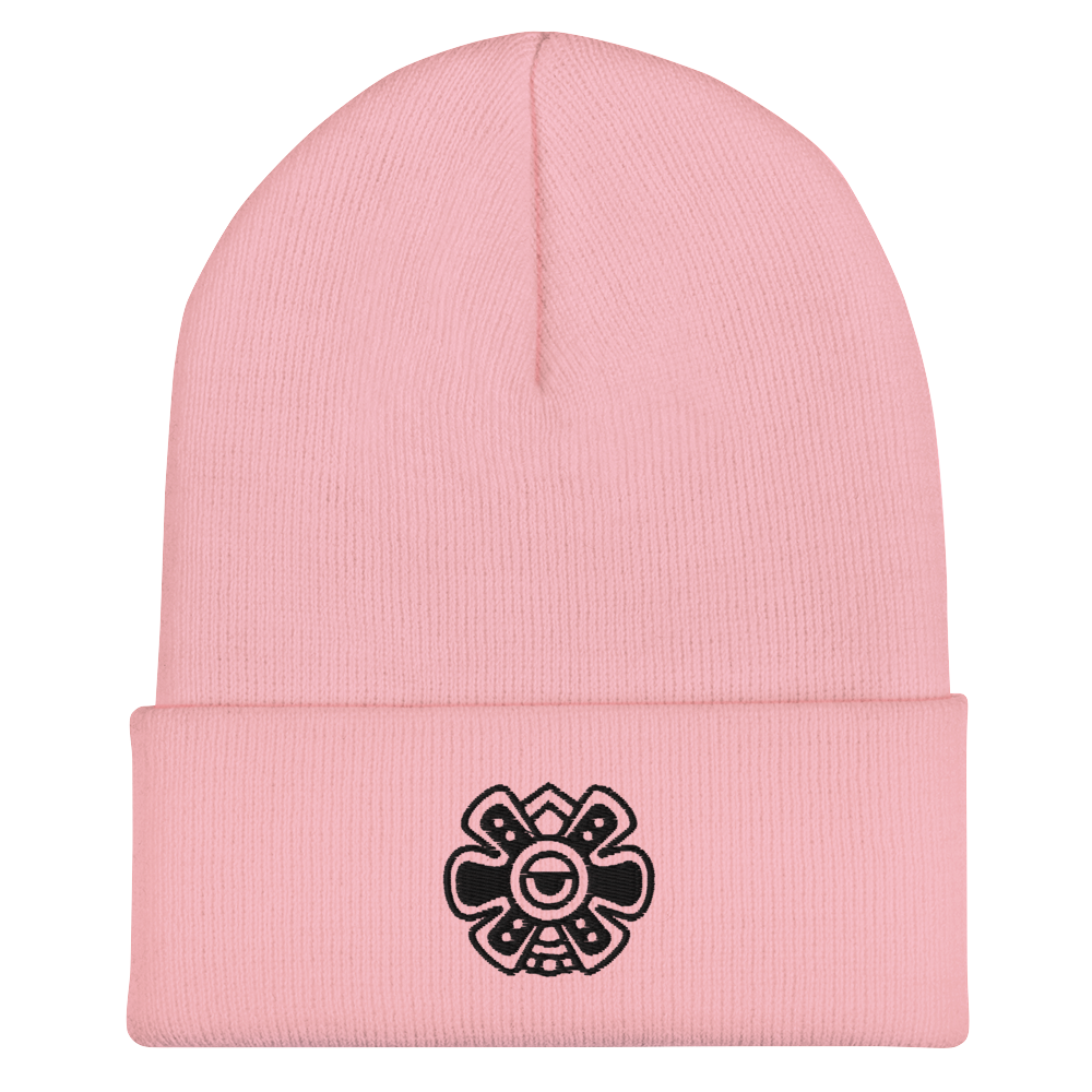 Ollin (Movement) - Embroidered Cuffed Beanie