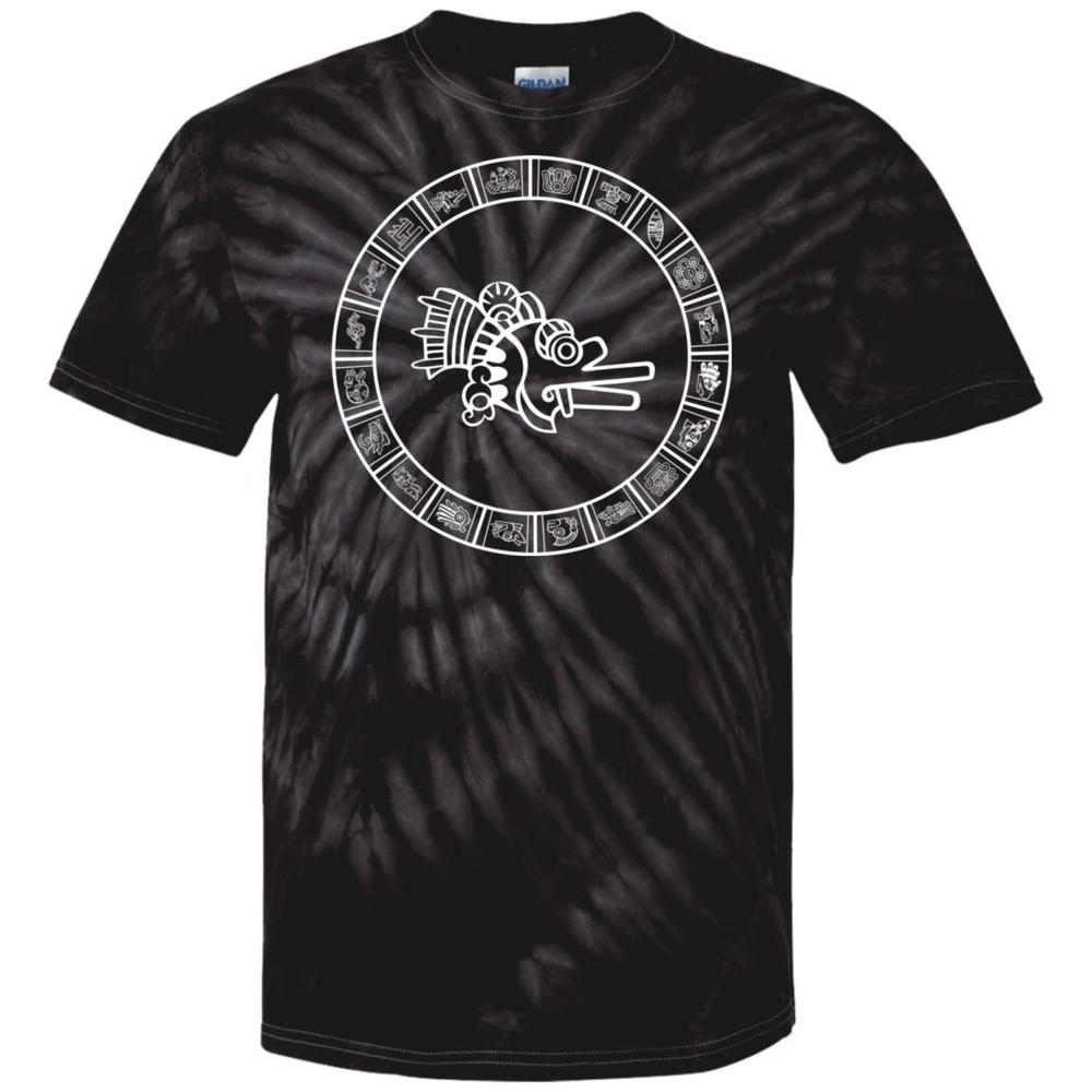Ehecatl (Wind) - Unisex Tie Dye T-Shirt - Licuado Wear