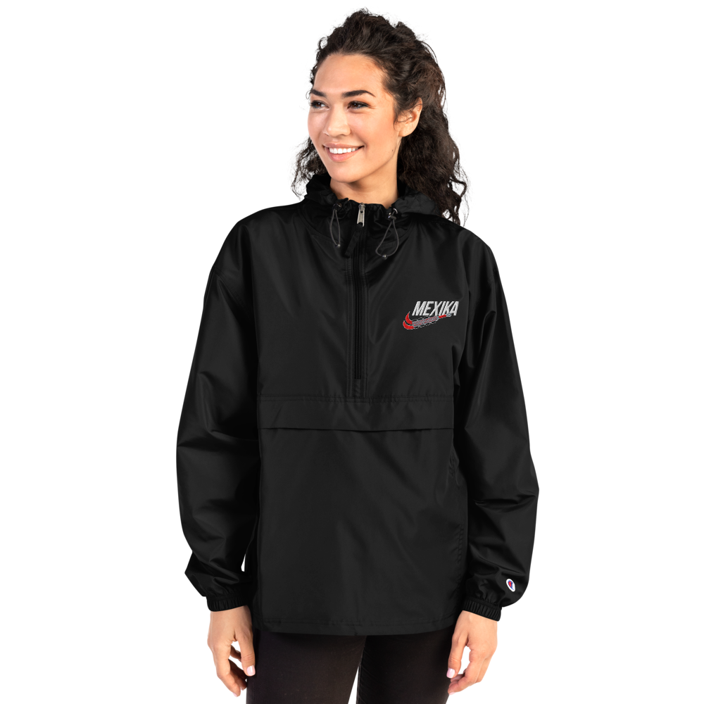 Mexika Macuahuitl - Embroidered Champion Packable Jacket