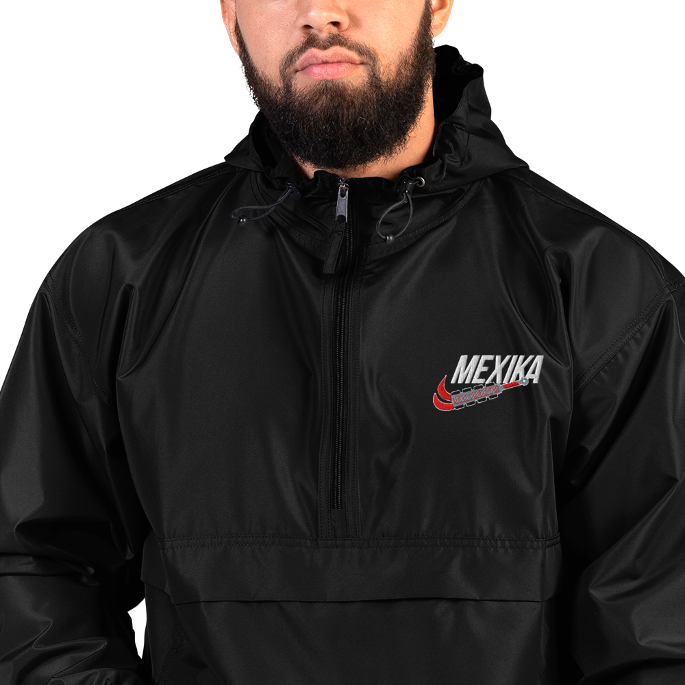 Mexika Macuahuitl - Embroidered Champion Packable Jacket