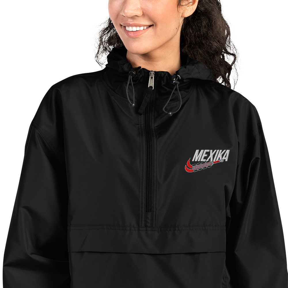 Mexika Macuahuitl - Embroidered Champion Packable Jacket