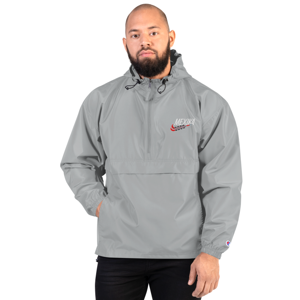 Mexika Macuahuitl - Embroidered Champion Packable Jacket